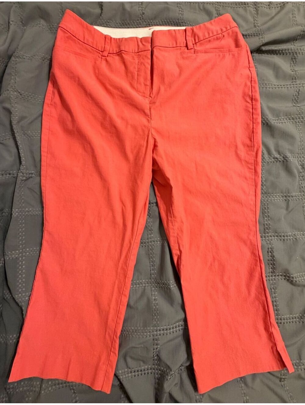 Lane Bryant Coral Cropped Dress Pants Size 16